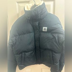 Converse Jacket/puffer/windbreaker black XM